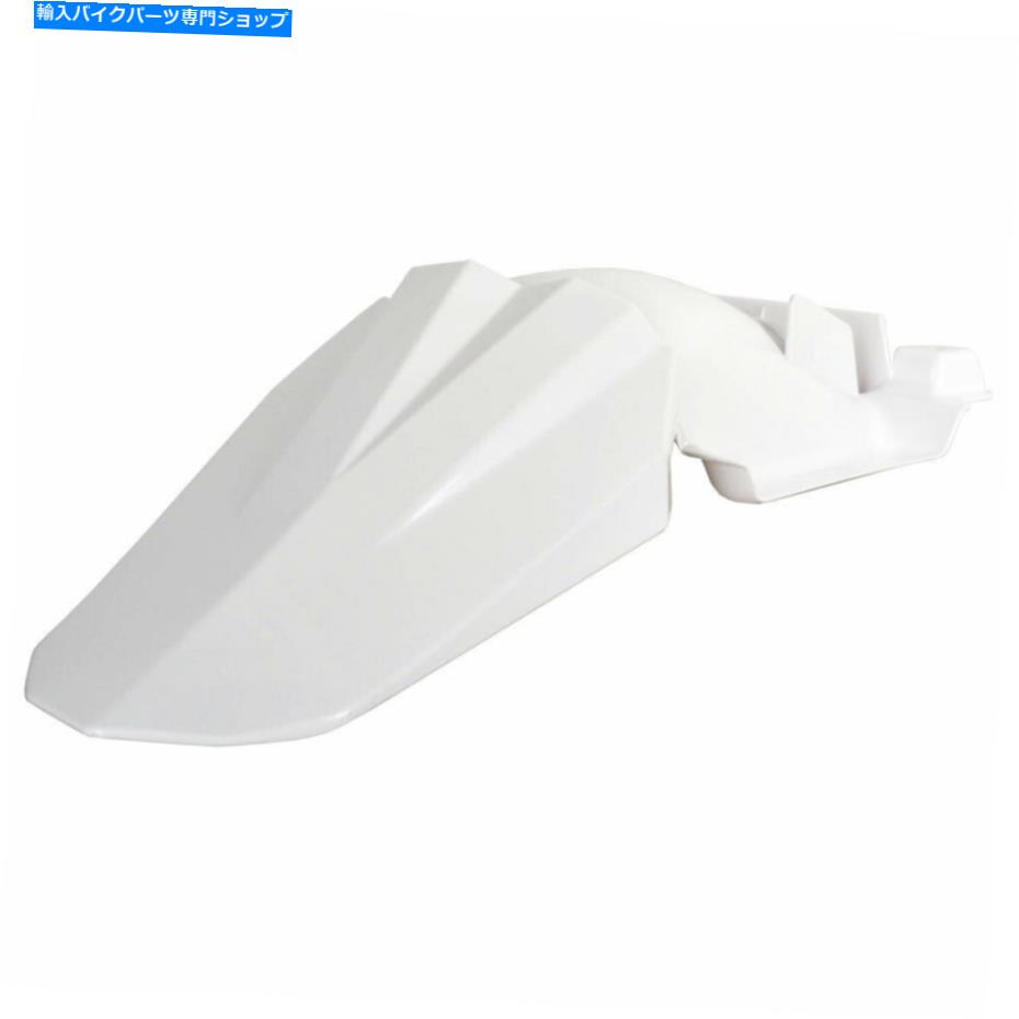 Rear Fender Polisportリアフェンダーホワイト - フィット：Husqvarna TC 510 2008 Polisport Rear Fender White - Fits: HUSQVARNA TC 510 2008【並行輸入品】