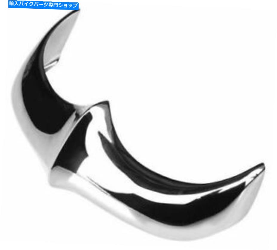Rear Fender 1997年から2007年のHonda VT750CD / VT1100C2の国立サイクルリアクロームフェンダーのヒント National Cycle Rear Chrome Fender Tips for 1997-2007 Honda VT750CD/VT1100C2【並行輸入品】