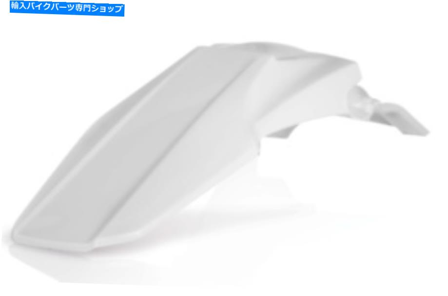 Rear Fender 2008-17 Suzuki RM-Z450 - ホワイト - 2113840002のためのAcerbis Fender Acerbis Fender for 2008-17 Suzuki RM-Z450 - White - 2113840002【並行輸入品】