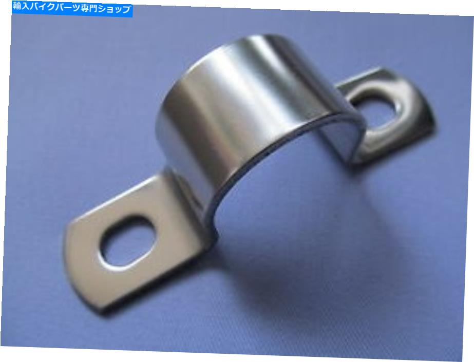 Rear Fender 06-1121Sノートンコマンドーリアマッドガードクリップブラケットステンレススチール 06-1121S NORTON COMMANDO REAR MUDGUARD CLIP BRACKET STAINLESS STEEL【並行輸入品】