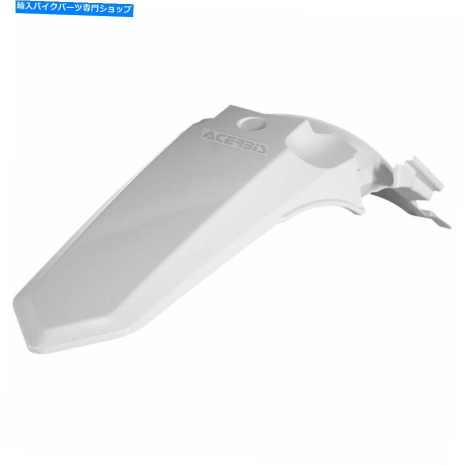 Rear Fender Acerbisリアフェンダーホワイト - フィット：ヤマハYZ250X 2016-2021 Acerbis Rear Fender White - Fits: Yamaha YZ250X 2016-2021【並行輸入品】