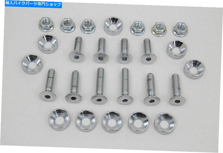 Rear Fender v-twinによるハーレーダビッドソンのためのリアフェンダーストラットボルトキット Rear Fender Strut Bolt Kit for Harley Davidson by V-Twin【並行輸入品】｜Us Custom Parts Shop USDM