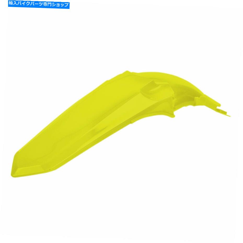 Rear Fender Polisportリアフェンダーフロンイエロー - フィット：ヤマハYZ250 2015-2021 Polisport Rear Fender Flo Yellow - Fits: YAMAHA YZ250 2015-2021【並行輸入品】