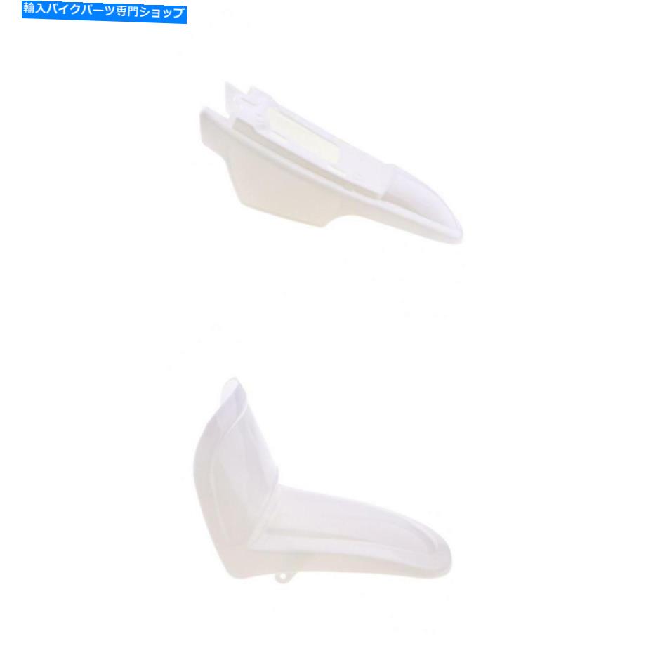 Rear Fender ヤマハPw50 Pewee PW 50のための白い前部+背面カバー泥ガード White Front + Rear Cover Mud Guard for Yamaha PW50 PEEWEE PW 50【並行輸入品】