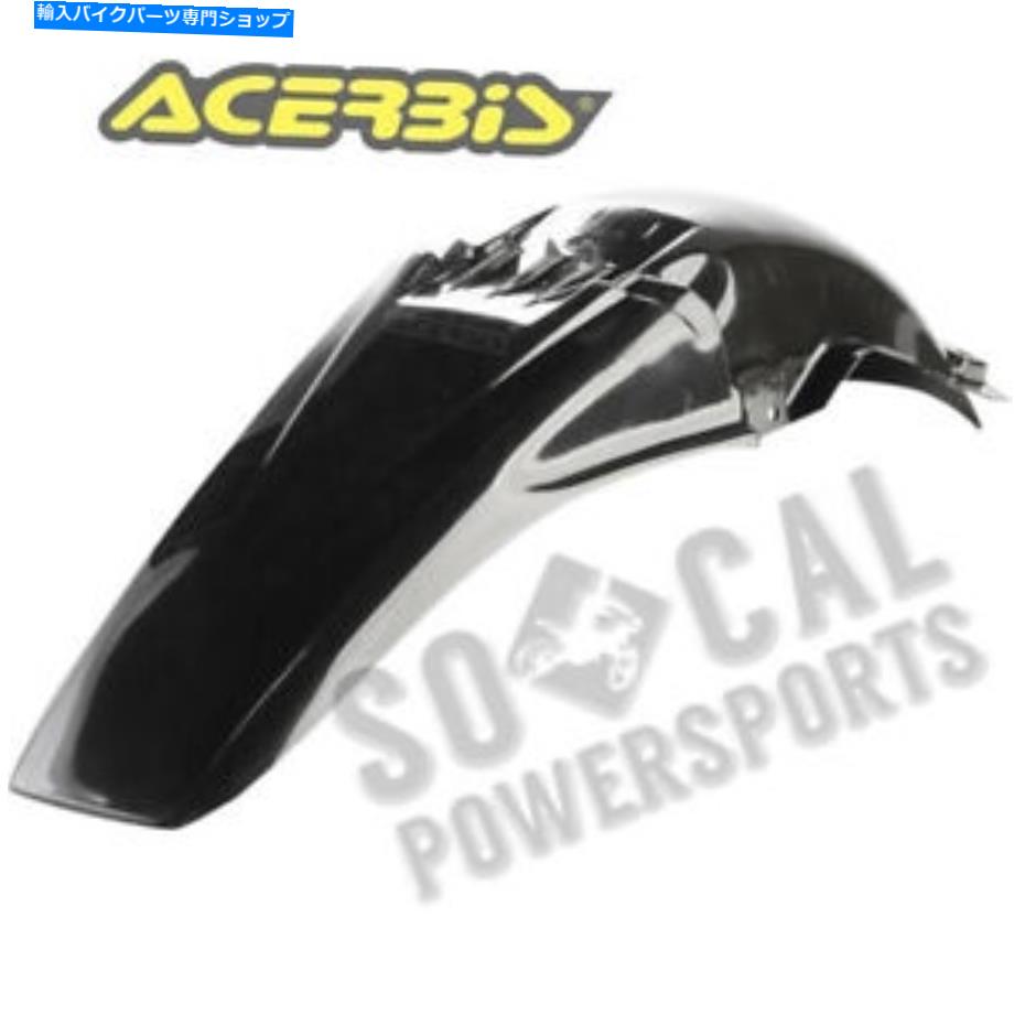 Rear Fender Acerbisリアフェンダーブラック2040870001 Acerbis Rear Fender Black 2040870001【並行輸入品】