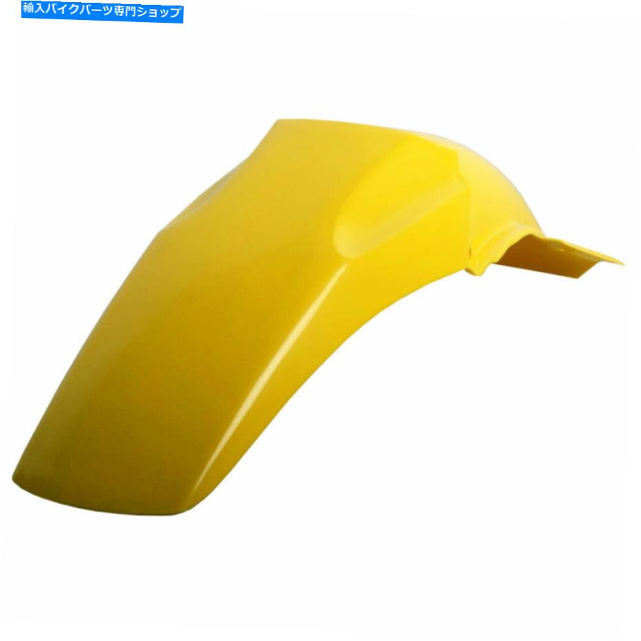 Rear Fender Polisportリアフェンダーイエロー - フィット：スズキRM125 1996-2000 Polisport Rear Fender Yellow - Fits: SUZUKI RM125 1996-2000【並行輸入品】