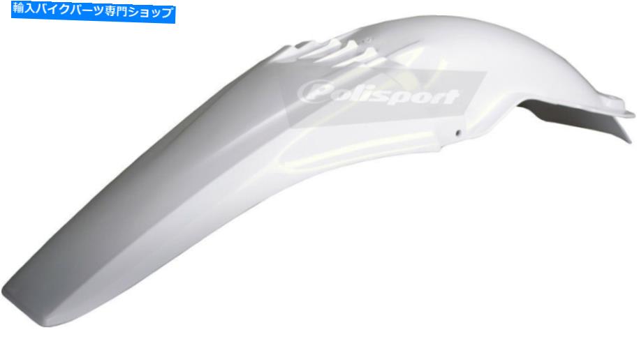 Rear Fender Polisportリアフェンダー（ホワイト）8587000002 MCヤマハ POLISPORT REAR FENDER (WHITE) 8587000002 MC Yamaha【並行輸入品】