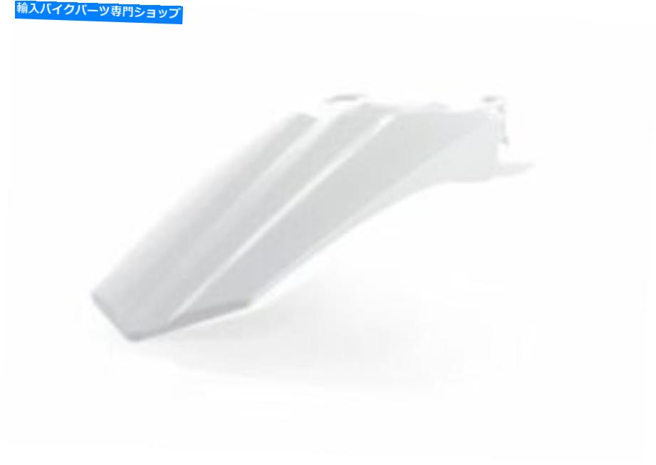 Rear Fender ホンダCRF 450 R 2017 8554100002のためのPolisportホワイトリアフェンダー Polisport White Rear Fender For Honda CRF 450 R 2017 8554100002【並行輸入品】