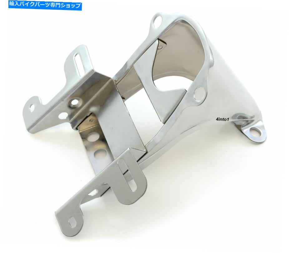 Rear Fender クロームテールライトブラケット - ホンダCB / CL175 / 200/350/360/450双子 - リアマウント Chrome Tail Light Bracket - Honda CB/CL175/200/350/360/450 Twins - Rear Mount【並行輸入品】