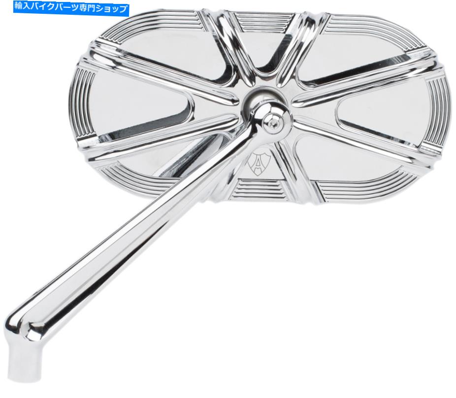 Mirror Arlen Ness - 13-161 - ケージシリーズ10ゲージミラー、左 - クロム Arlen Ness - 13-161 - Caged Series 10-Gauge Mirror, Left - Chrome【並行輸入品】 37,742円