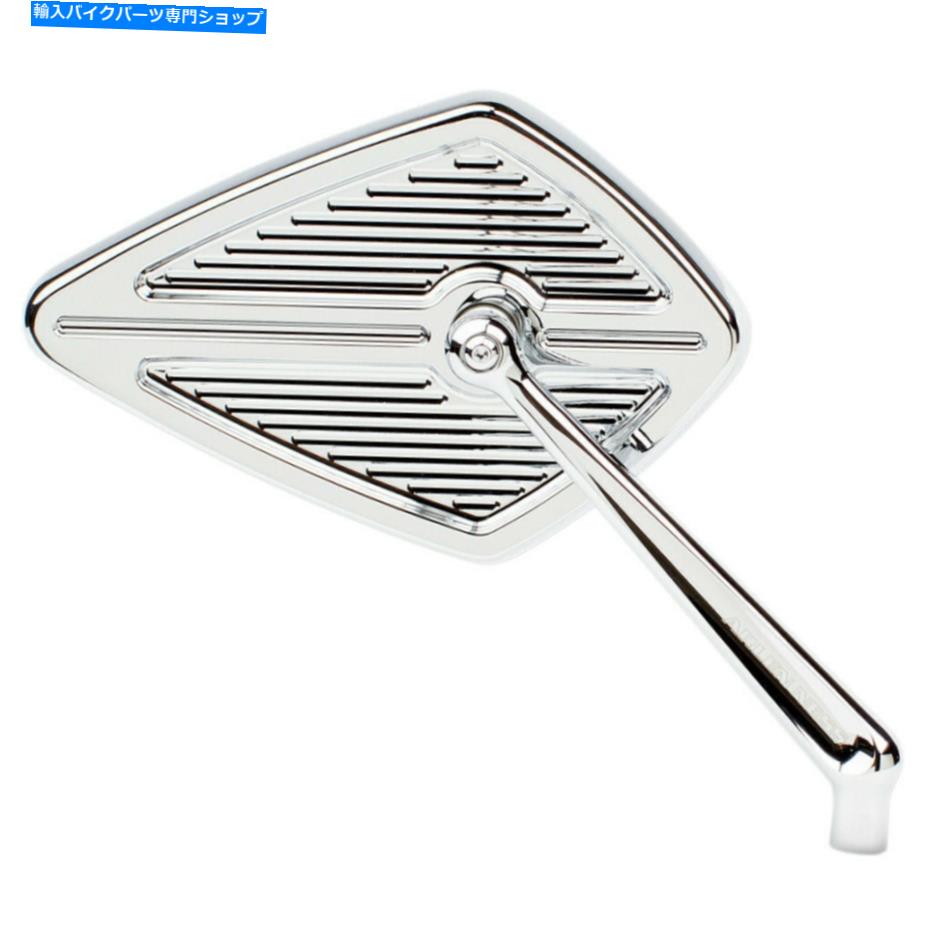 Mirror Arlen Nessダイヤモンドミラー - Chrome - Right | ... 13-129 Arlen Ness Diamond Mirror - Chrome - Right | 13-129【並行輸入品】