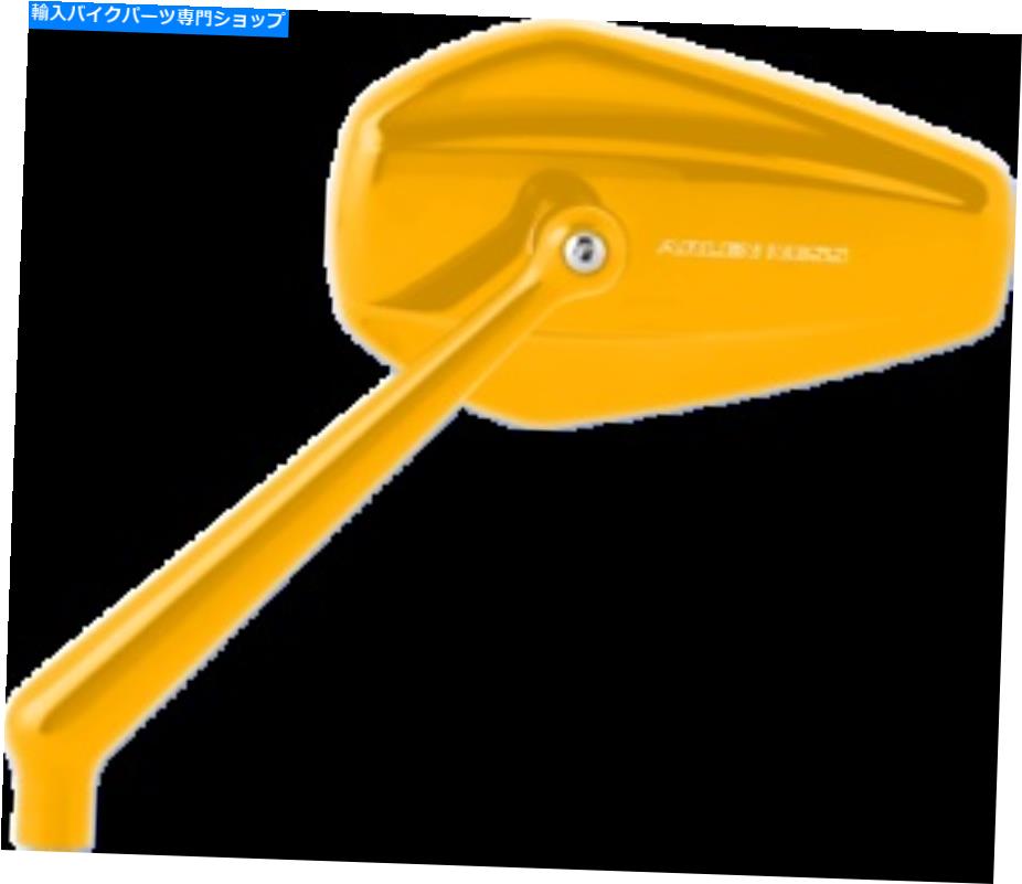 Mirror Arlen Ness 13-151ミニストッカーミラーゴールド陽極酸化された左サイドハーレー Arlen Ness 13-151 Mini Stocker Mirror Gold Anodized Left Side Harley【並行輸入品】