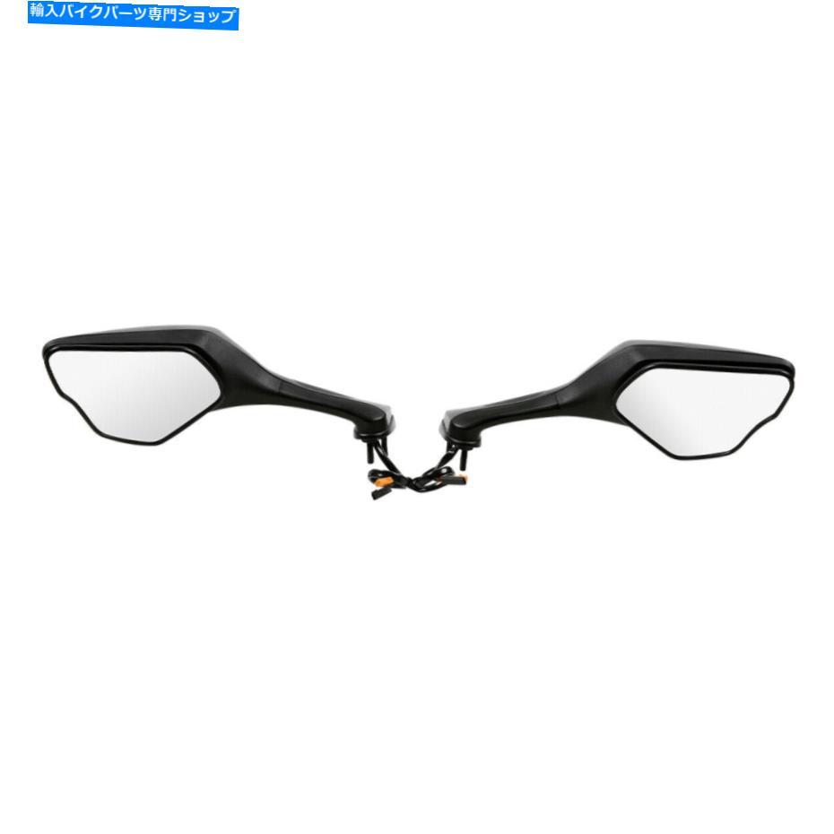 Mirror LEDターン信号のバックミラーがホンダCBR1000RR CBR 1000RR 2017-2019 18 LED Turn Signal Rearview Mirrors Fit For Honda CBR1000RR CBR 1000RR 2017-2019 18【並行輸入品】