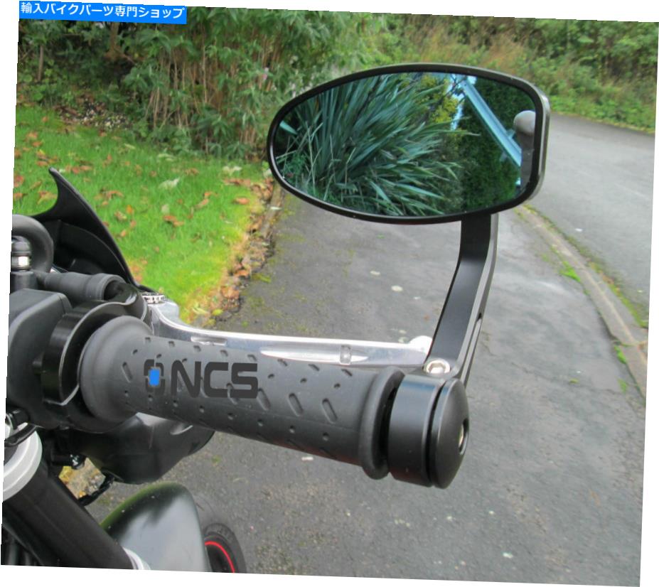 Mirror CNCアルミ製バーエンドミラーヤマハXSR 900 700純正NCSペア CNC Aluminium Bar End Mirrors Yamaha xsr 900 700 Genuine NCS pair【並行輸入品】