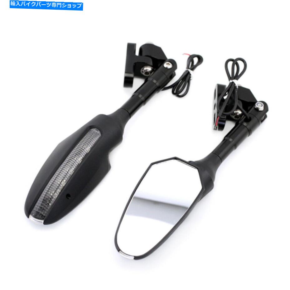 Mirror オートバイLEDのリアビューリアビューミラーのためのミラーのためのミラー675 2006-2018 Motorcycle LED Rearview Rear View Mirrors For TRIUMPH DAYTONA 675 2006-2018【並行輸入品】|Us Custom Parts Shop USDM