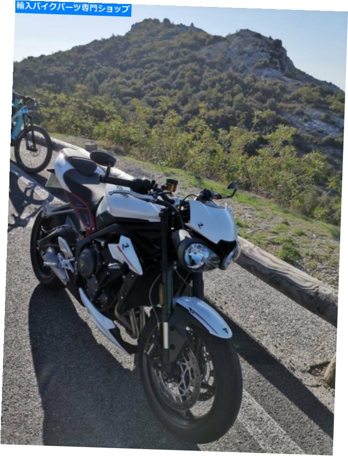 Mirror Triumph StreetトリプルCNCバーエンドミラー対高品質スピードRミラー05-15 Triumph Street Triple CNC Bar End Mirrors Pair High Quality Speed R Mirror 05-15【並行輸入品】