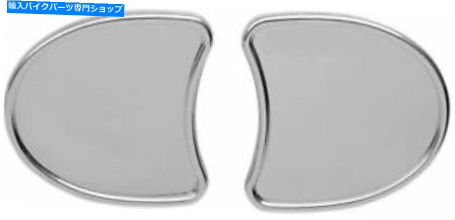 Mirror クロームフェアリングマウントミラーミラーハーリーバットウィングツーリング14-18 Chrome Fairing Mounted Mirror Mirrors Harley Batwing Touring 14-18【並行輸入品】