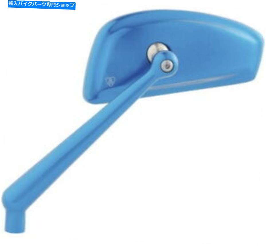 Mirror Arlen Ness Tearchop Mirrors Blue Blue 510-017 Arlen Ness Tearchop Mirrors Blue Right 510-017【並行輸入品】