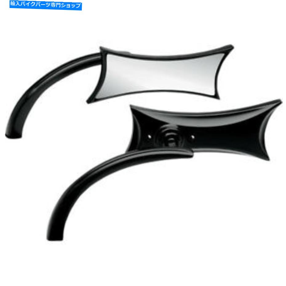 Mirror Arlen Nessペアブラック4ポイントオーバルミラーハーレーダビッドソンFXST FXRT FXRL FXDF Arlen Ness Pair Black 4 Point Oval Mirrors Harley Davidson Fxst Fxrt Fxrl Fxdf【並行輸入品】 40,376円