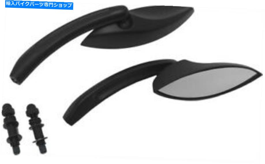Mirror HardDrive 18-223 Evipcal Custer Cast Mirror Black HARDDRIVE 18-223 Eliptical Custom Cast Mirror Black【並行輸入品】｜Us Custom Parts Shop USDM