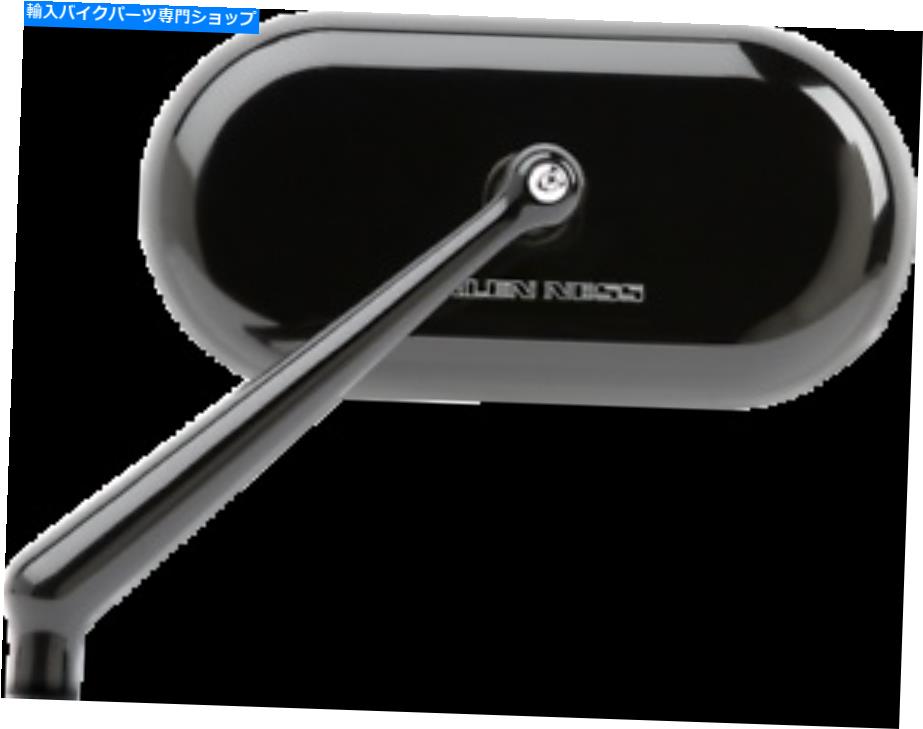 Mirror Arlenネス鍛造楕円形の鏡13-170 Arlen Ness Forged Oval Mirrors 13-170【並行輸入品】