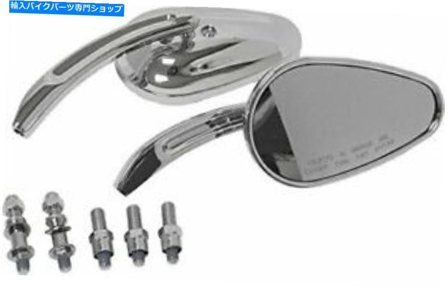 Mirror ハードドライブ18-130クロムテーパーミラー/ PR HARDDRIVE 18-130 Chrome Tapered Mirror /Pr【並行輸入品】|Us Custom Parts Shop USDM