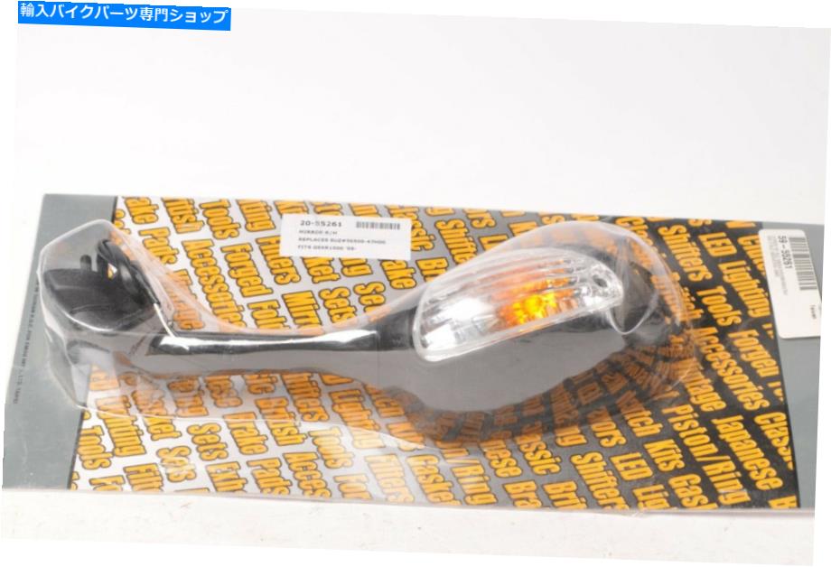 Mirror Emgo Mirror OEMの取り替えRH鈴木GSX-R1000 R600 R750 20-55261 Emgo Mirror OEM Replacement RH Suzuki GSX-R1000 R600 R750 | 20-55261【並行輸入品】