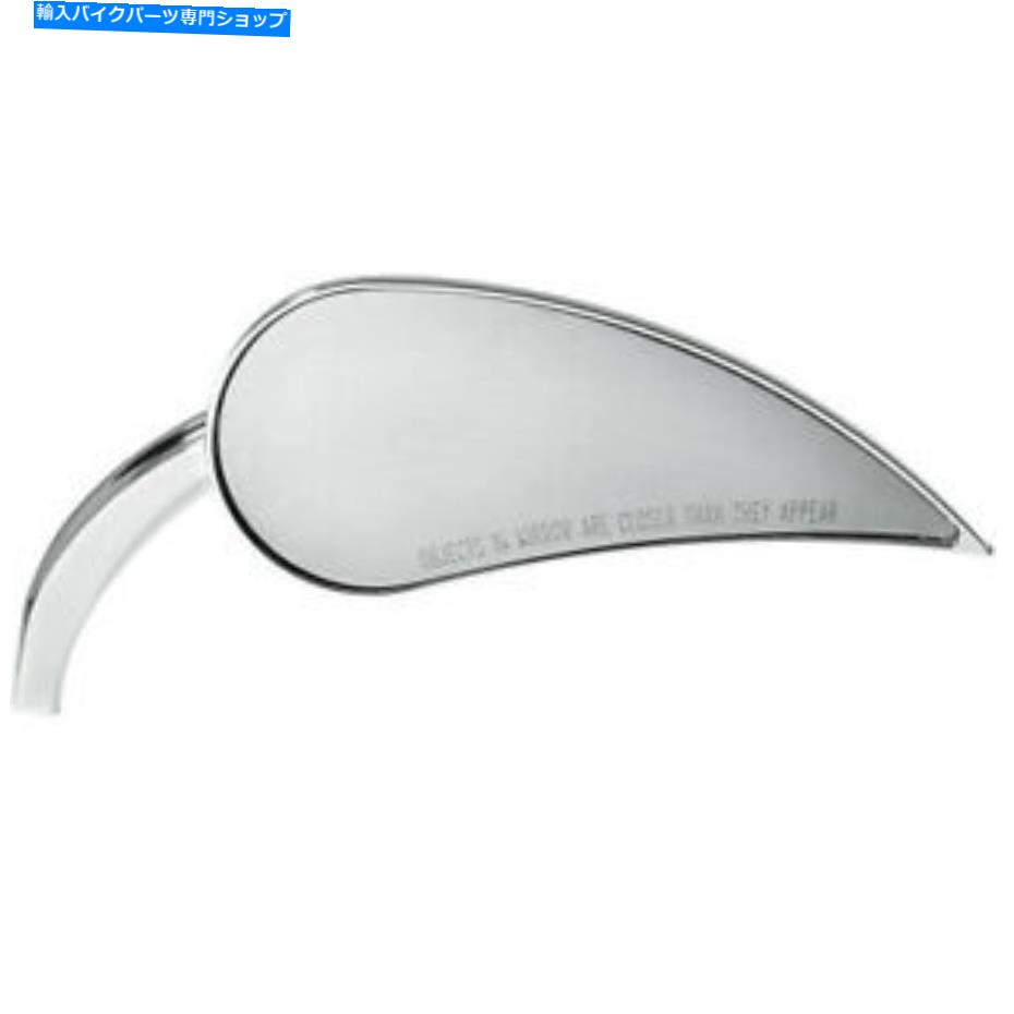 Mirror Arlen Ness Rad IIIクロームダイキャスト右側ハンドルバーミラーハーリーメトリック Arlen Ness RAD III Chrome Die Cast Right Side Handlebar Mirror Harley Metric【並行輸入品】