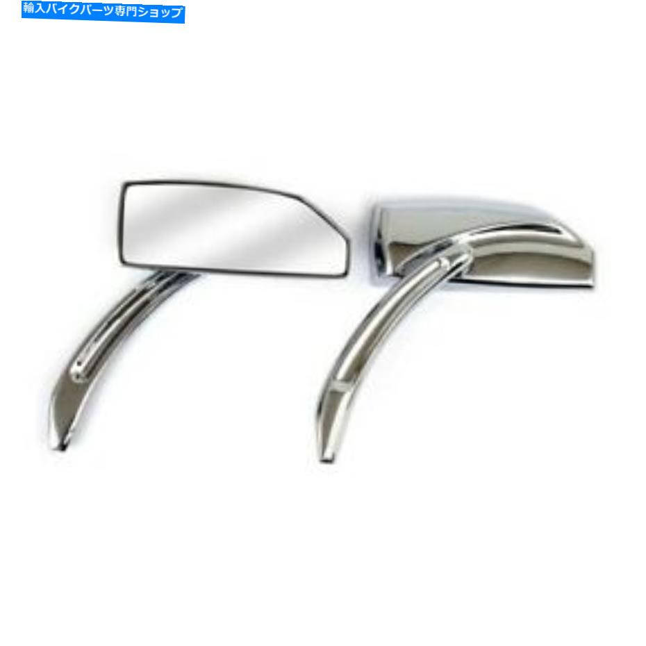 Mirror 1ペアミラー凸状、クロム、ハーレーダビッドソン 1 Pair Mirror Convex Tinted, Chrome, for Harley Davidson【並行輸入品】