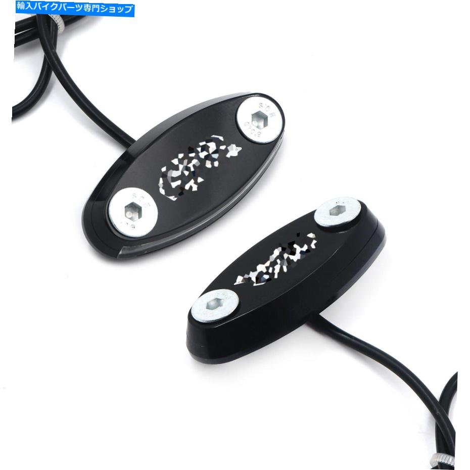 Mirror ホンダCBR 600 F4 F4I 900 RR 929 954 1000RR用LEDミラーブロックオフベースプレート LED Mirror Block Off Base Plate For Honda Cbr 600 F4 F4I 900 Rr 929 954 1000Rr【並行輸入品】