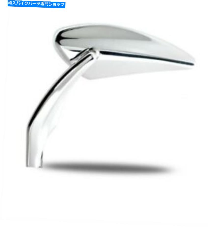 Mirror パフォーマンス機械PMクロムトルク左サイドミラーアセンブリ - 各ハーリーが会った Performance Machine PM Chrome Torque Left Side Mirror Assembly - Each Harley Met【並行輸入品】