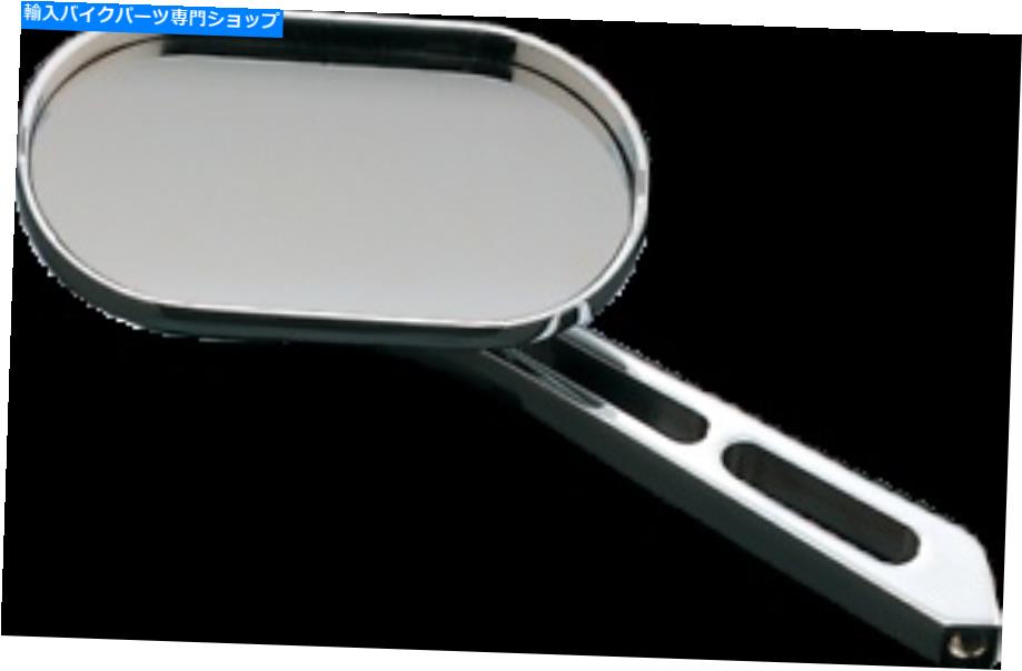 Mirror クレアキン1412シングルクロームマグナムラージプラスオートバイネジ Kuryakyn 1412 Single Chrome Magnum Large Plus Motorcycle Screw in Mirror【並行輸入品】