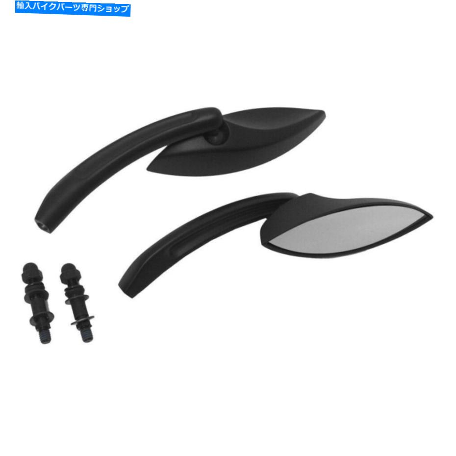 Mirror HardDrive - 18-223 - カスタム視度ミラー、ブラック HardDrive - 18-223 - Custom Eliptical Mirrors, Black【並行輸入品】