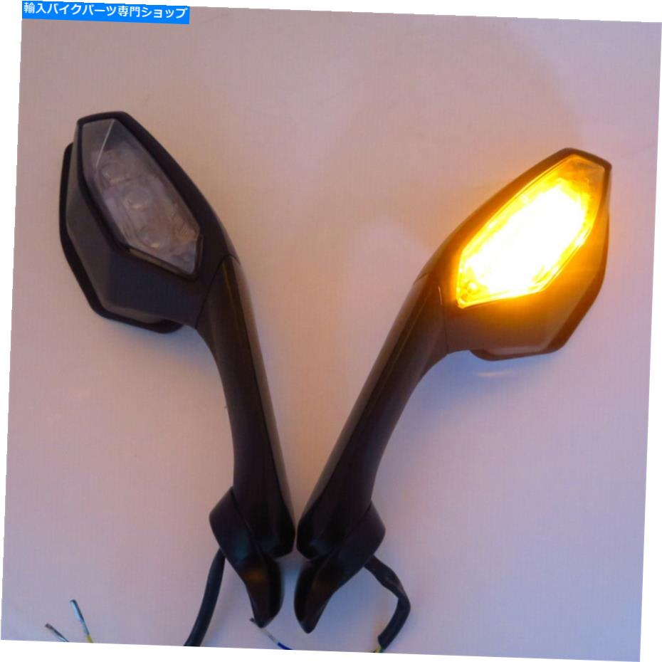 Mirror ヤマハYZF R6 2017 YZF R1 2017年YZF R1 2017 yzf R1 2017年16月16日 Rearview Mirror LED Turn Signal Light For Yamaha YZF R6 2017 YZF R1 2015-2019 16【並行輸入品】