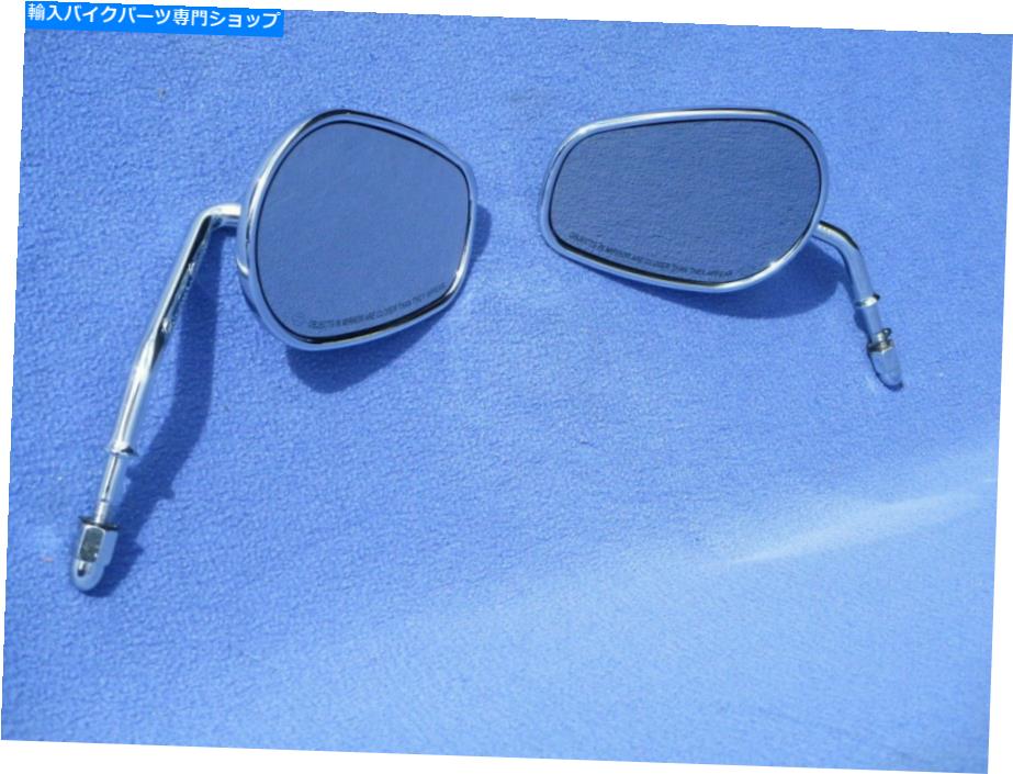 Mirror Chrome Tapered MirrorsハーレーツーリングソフトダイナXL Fatboy Ultra Street Glide Chrome tapered mirrors harley touring softail dyna xl fatboy ultra street glide【並行輸入品】