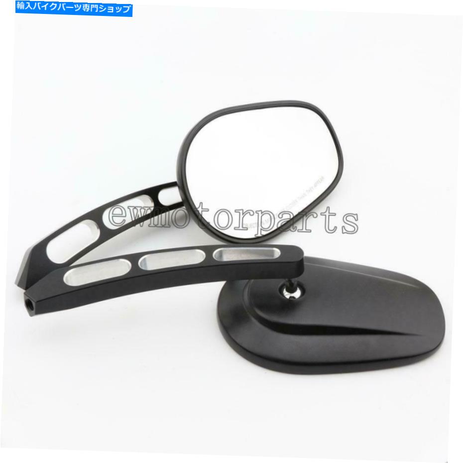 Mirror スズキBoulevard C50 C90 C109R M109R M50 M90用ブラックアルミ製バックミラー Black Aluminum Rearview Mirrors For Suzuki Boulevard C50 C90 C109R M109R M50 M90【並行輸入品】 34,231円