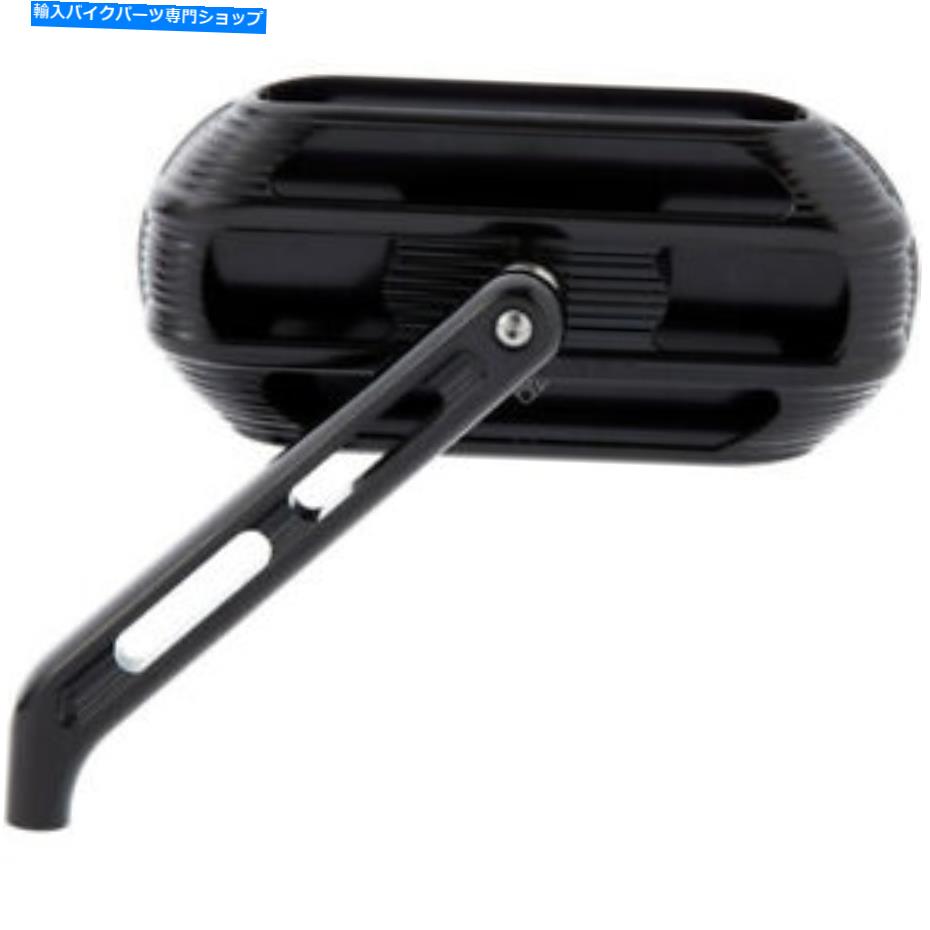 Mirror Arlen Ness Sidekickミラー - 右 - 黒| 510-002 Arlen Ness Sidekick Mirror - Right - Black | 510-002【並行輸入品】