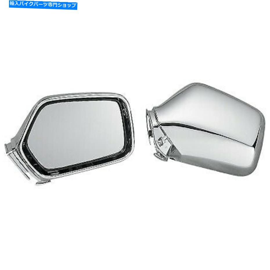 Mirror Show Chrome - 2-445 - Chrome Mirrors Honda GL1500Aゴールドウィングアスペンデード Show Chrome - 2-445 - Chrome Mirrors Honda GL1500A Gold Wing Aspencade【並行輸入品】