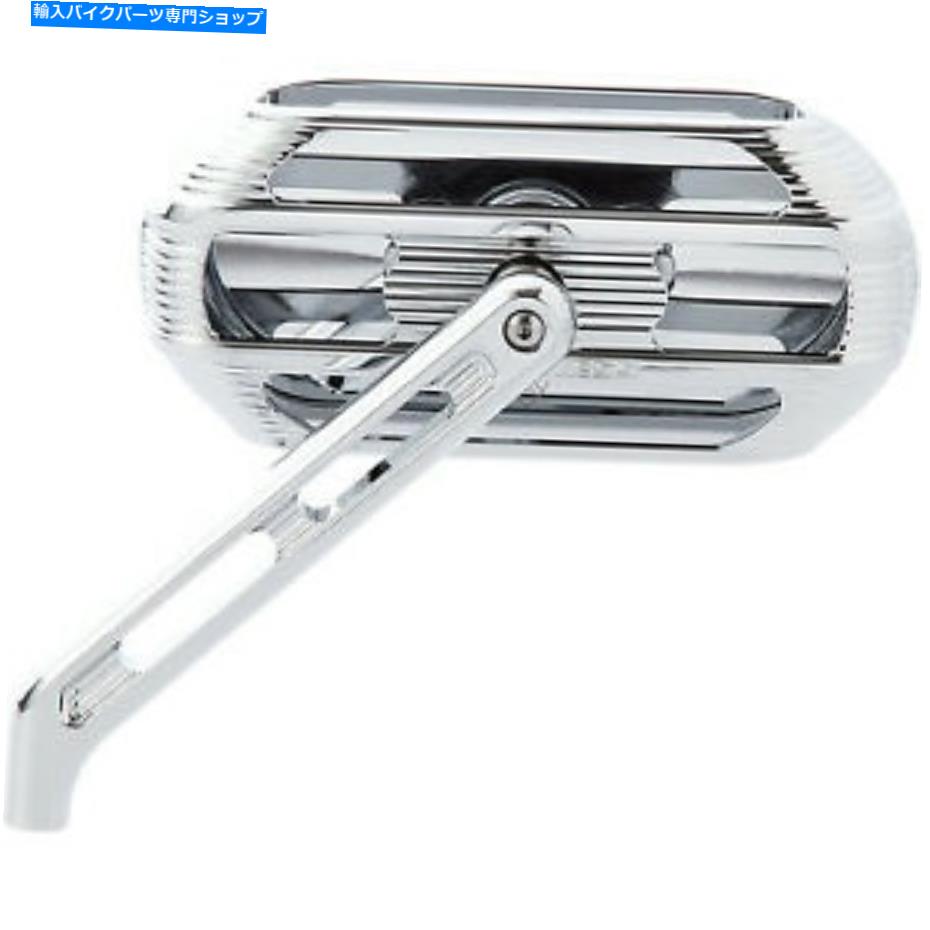 Mirror Arlen Ness 510-001 Chrome Sidekickオーバルミラー左ハーレーユニバーサル Arlen Ness 510-001 Chrome Sidekick Oval Mirror Left Harley Universal【並行輸入品】