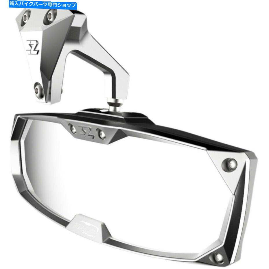 Mirror Seizmik Halo-RAキャストアルミ製バックミラー| 18027 Seizmik Halo-RA Cast Aluminum Rearview Mirror | 18027【並行輸入品】