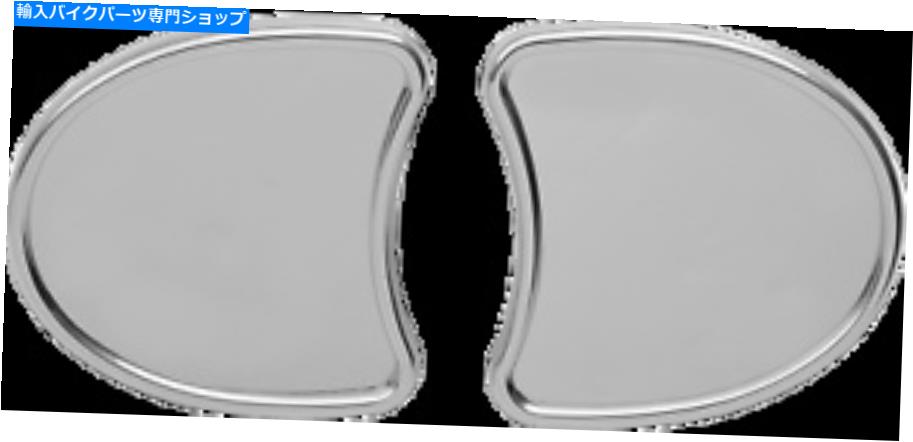 Mirror ドラッグスペシャリークロームフロントフェアリングミラーセット14-17ハーレーダビッドソンツーリング Drag Specialties Chrome Front Fairing Mirror Set 14-17 Harley Davidson Touring【並行輸入品】