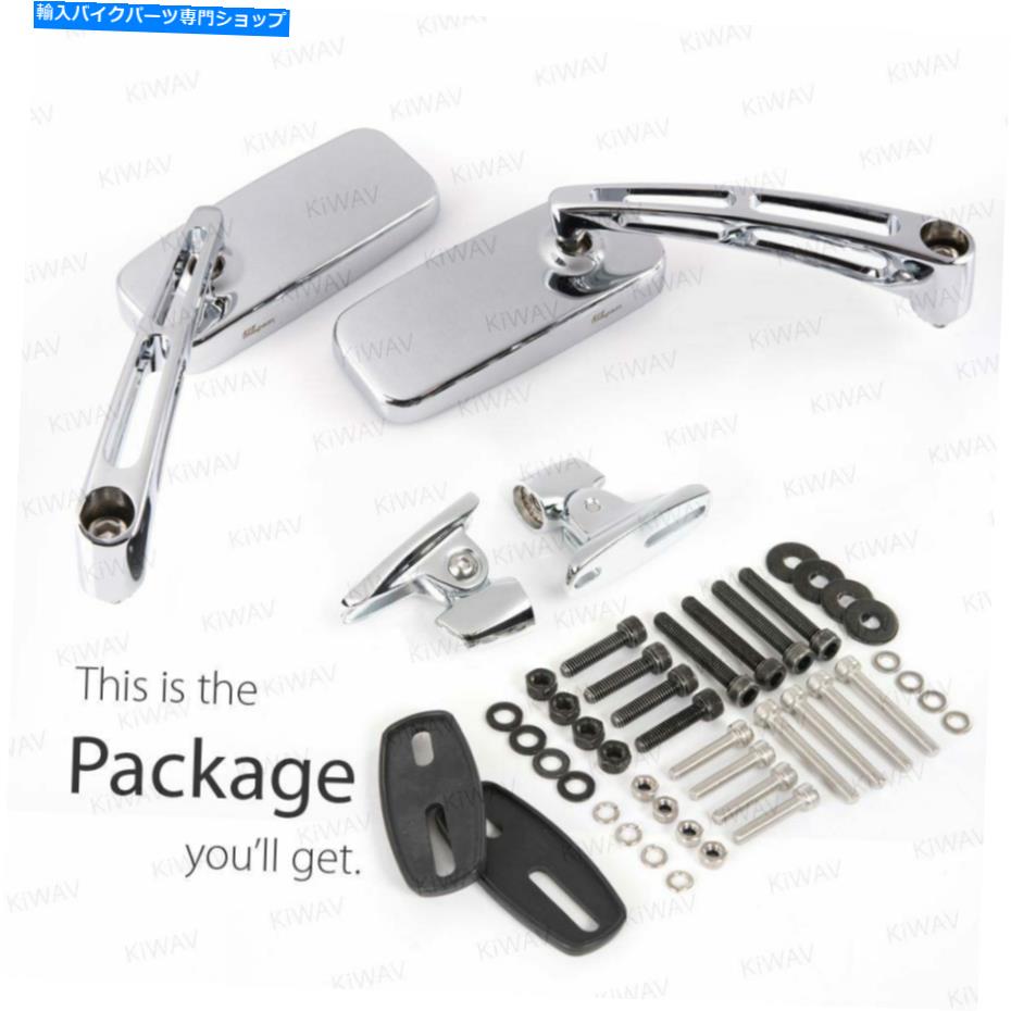 Mirror Ducati 899 Panigale ABS 14'-15 '用フェアリングミラークロームクラシッククロムベース Fairing Mirrors chrome ClassicMX chrome base for Ducati 899 Panigale ABS 14'-15'【並行輸入品】