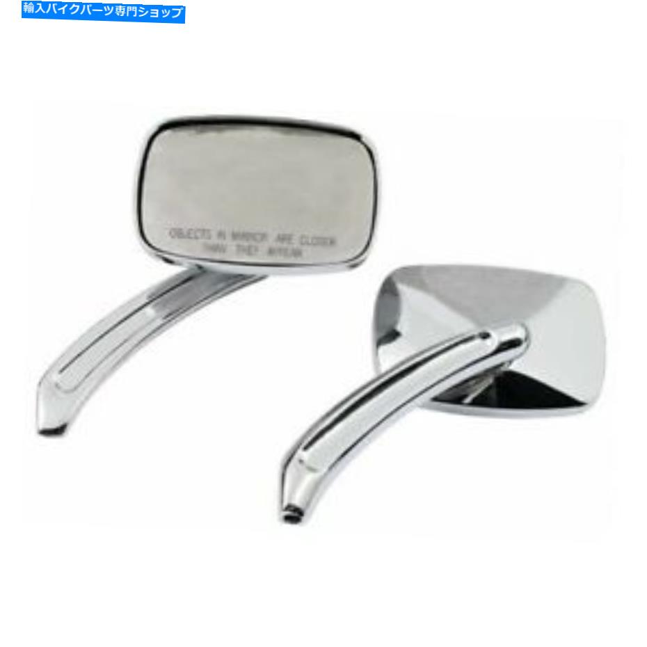 Mirror 1ペアミラーDOC、Chrome、ハーリーDavidson 1 Pair Mirror Doc, Chrome, for Harley Davidson【並行輸入品】｜Us Custom Parts Shop USDM