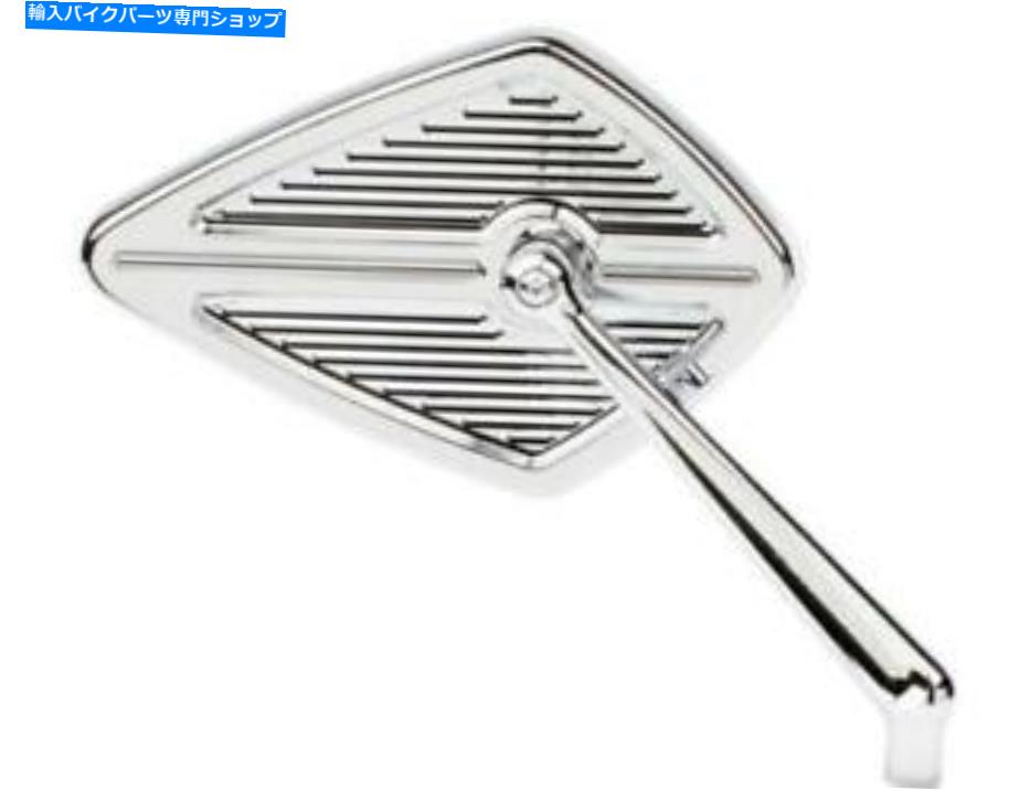 Mirror Arlen Ness 13-127ダイヤモンドミラー - 左 - クロム Arlen Ness 13-127 Diamond Mirror - Left - Chrome【並行輸入品】 38,620円
