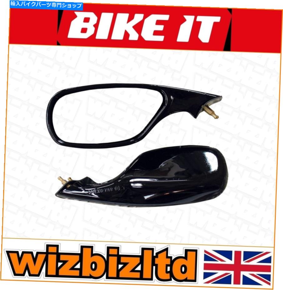 Mirror DUCATI 748S 1994-2003 [バイキイトブラック] [ミラーペア] Kitmrd001 Ducati 748S 1994-2003 [Bikeit Black] [Pair of Mirrors] KITMRD001【並行輸入品】