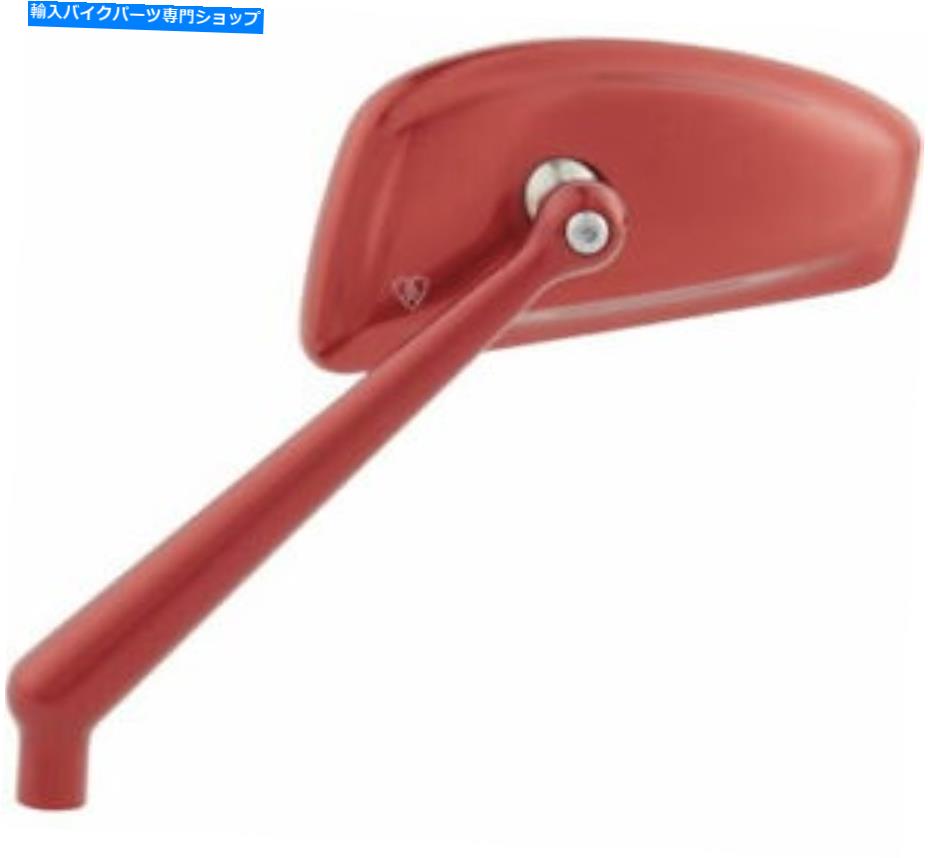 Mirror Arlen Ness Tearchop Mirrors Red Ride 510-019 Arlen Ness Tearchop Mirrors Red Right 510-019【並行輸入品】