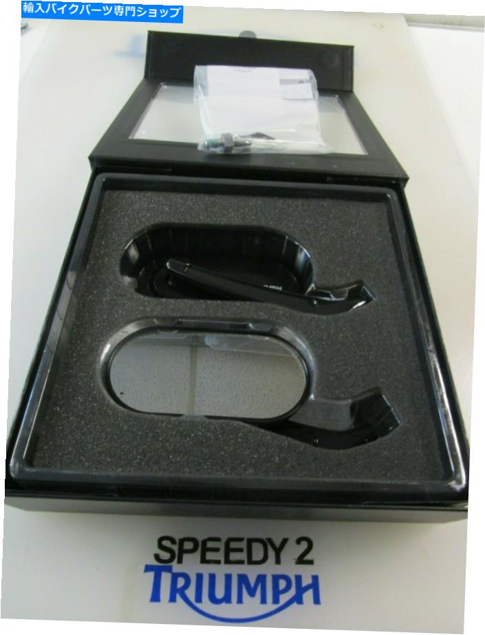 Mirror Triumph Street Twin Oval Mirrors Black A9638194 TRIUMPH STREET TWIN OVAL MIRRORS BLACK A9638194【並行輸入品】 33,353円