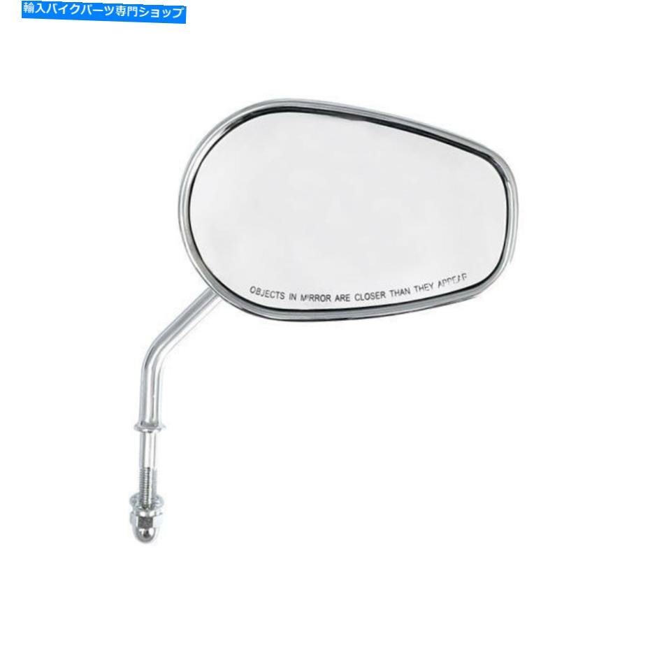 Mirror 1ペアミラーリプチド、半袖、クロム、ハーレーダビッドソン 1 Pair Mirror Riptide, short Sleeve, Chrome, for Harley Davidson【並行輸入品】