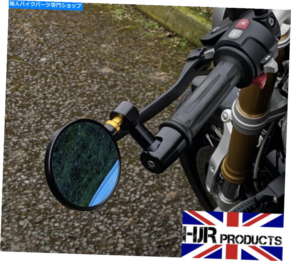 Mirror CNCスパイバーエンドミラーホンダCB1300ペアの本物のHJR製品 CNC Spy Bar End Mirrors Honda cb1300 pair of Genuine HJR Product【並行輸入品】