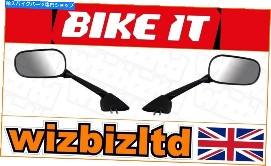 Mirror ヤマハXJ600F転換2010-2012 [バイキイトブラック] [ミラーペア] Kitmry022 Yamaha XJ600F Diversion 2010-2012 [Bikeit Black] [Pair of Mirrors] KITMRY022【並行輸入品】｜Us Custom Parts Shop USDM